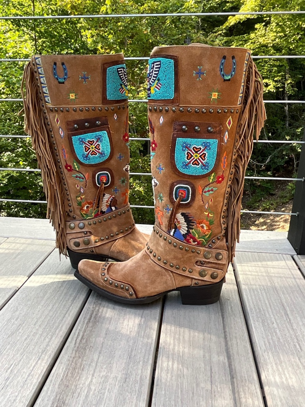 Double D- Old Gringo American Assemblage Boot. Size 8. RARE!